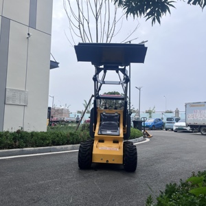 Mini-chargeuse sur chenilles neuve et économique avec moteur, pompe et roulement PLC, garantie 1 an - Product Image 2