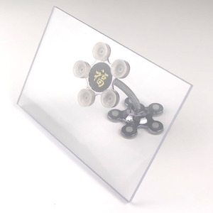 Feuilles solides grises épaisses faites sur commande de <span class=keywords><strong>polycarbonate</strong></span> de Policarbonato de 0.8mm-de 20mm - Product Image 4
