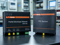 Kit de détection de décharges partielles UHF Acrel APD100, capteur PD, câble coaxial, RS485, Modbus, LoRa, surveillance des décharges partielles en ligne