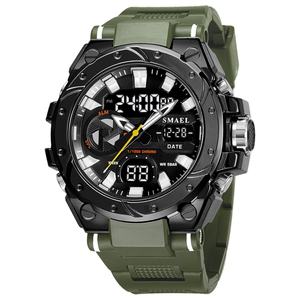 SMAEL 8029 Nuevo Modelo de Relojes Deportivos Jam Tangan Reloj Analógico Digital para Hombre Reloj Electrónico de Aleación - Product Image 4