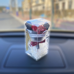 Karanfil gül kuru çiçekler kız araba aromaterapi araba dekoratif çıkış parfüm klip - Product Image 3