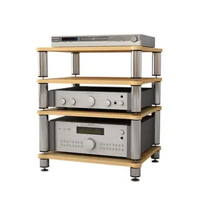 DK-02 HIFI Power Amplifier Cabinet Audio Cabinet AV Equipment Rack TV Cabinet Columns Available In Black and White and Silver