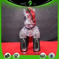 Poney clair gonflable personnalisé Hongyi avec SPH MLP gonflable