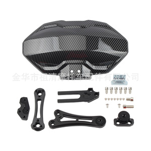 Guardabarros de motocicleta Zuqing para bicicleta eléctrica Niu N1S US U1, pieza de guardabarros de aleación de aluminio CNC con impresión por transferencia de agua FG111 - Product Image 4