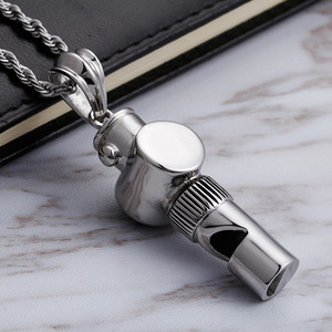 Collar con Colgante de Acero Inoxidable con Diseño de Brújula Creativa Europea y Americana para <span class=keywords><strong>Hombre</strong></span> y Mujer, Venta al por Mayor - Product Image 5