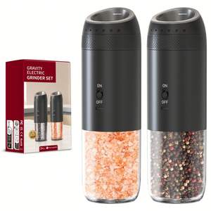 Molino Eléctrico Recargable Tipo C para Sal y Pimienta, Directo de Fábrica, para Barbacoa al Aire Libre - Product Image 5
