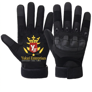 Gants de sport unisexes multifonctionnels en cuir de haute qualité, respirants, coupe-vent, antidérapants, à doigts entiers, imprimés, extensibles, pour l'été - Product Image 1