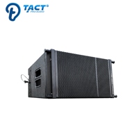 Sistema de matriz de línea Mini, altavoces alimentados por pa, sistema de sonido profesional para Iglesia