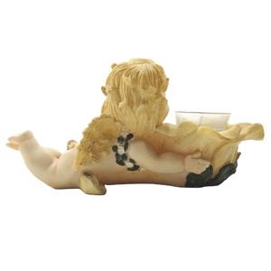 <span class=keywords><strong>Angelo</strong></span> personalizzato in resina <span class=keywords><strong>con</strong></span> ali portacandele <span class=keywords><strong>angelo</strong></span> scultura portacandele per decorazione domestica - Product Image 4