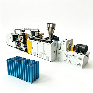 Macchina per la produzione di tubi a nido d'ape, tubi lamellari, mezzi filtranti per sedimentatori lamellari, sedimentatori inclinati, mezzi filtranti per sedimentatori, macchina per la produzione di mezzi filtranti - Product Image 1