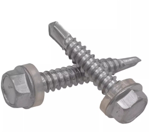 Vis autoforeuse en acier inoxydable LeGood 410 ST4.8x16mm à tête hexagonale avec rondelle DIN 7504 - Product Image 5