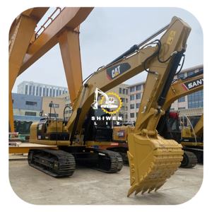 รถขุดมือสอง CAT320 320D ขายดี ราคาถูก ชั่วโมงการทำงานต่ำ รถขุดใช้แล้ว Cat 320 320D สีเหลือง - Product Image 2