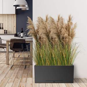 Maison Bureau Jardin Décoration <span class=keywords><strong>De</strong></span> Mariage Herbe <span class=keywords><strong>De</strong></span> <span class=keywords><strong>Pampa</strong></span> Artificielle Oignon Herbe <span class=keywords><strong>De</strong></span> Roseau Réaliste Plantes <span class=keywords><strong>En</strong></span> Plastique Fleurs Bonsaï <span class=keywords><strong>Pot</strong></span> <span class=keywords><strong>Arbre</strong></span> Format - Product Image 4