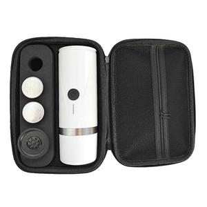 Machine à café <span class=keywords><strong>expresso</strong></span> électrique portable automatique à tasse unique de qualité supérieure, boîtier noir, pour la maison - Product Image 2