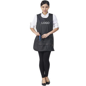 Parrucchiere personalizzato mantelle da barbiere e camicette di bellezza giacche in pelle tagliate resistono grembiule da barbiere in maglia - Product Image 1