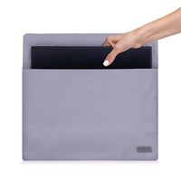 ARZOPA 14.0 "Sac pour moniteur portable Étui en cuir PU gris