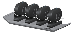 Batterie externe sans fil 20000 mAh avec support de menu et <span class=keywords><strong>chargeur</strong></span> intégré, câble 3-en-1, entrée <span class=keywords><strong>USB</strong></span>-C, pour menu numérique de restaurant et café - Product Image 6