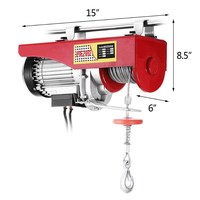 PA type PA250kg PA500 500kg 220v moteur 1000kg petit mini câble électrique poulie palan à chaîne