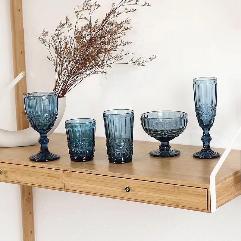 300ml machine made color glass 10oz glass cup