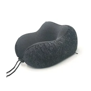 Oreiller de voyage en mousse à mémoire de forme en U personnalisé pour appuie-tête de voiture, confortable et idéal pour la vente en gros - Product Image 6