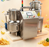 Machine de friture sous vide pour la préparation de snacks croustillants assaisonnés