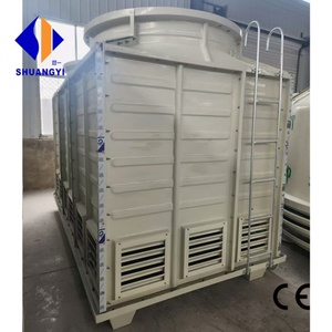 Tour de refroidissement à contre-courant carrée avec coque étanche en PRV, remplissage haute performance, éliminateur de <span class=keywords><strong>PVC</strong></span> - Product Image 6