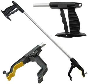 Alat pengambil pegangan karet untuk orang tua, alat penangkap sampah - Product Image 3