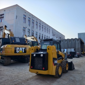 Used <b>CAT</b> 246D Mini <b>Wheel</b> Loader Fully Inspect Flexible Operation High Performance Competitive Price Low Working Hours for Sale - Product Image 4