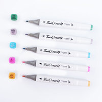Ensemble de marqueurs d'art professionnels, stylo à peinture permanente à l'alcool avec 24, 30, 36, 40, 48, 60, 80, 100, 120, 168 couleurs au choix