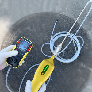 Ircd4 cầm tay 100% vol Bio gas hồng ngoại CH4 CO2 H2 O2 bãi rác phân tích khí Methane gas rò rỉ xách tay Biogas Detector màn hình - Product Image 5