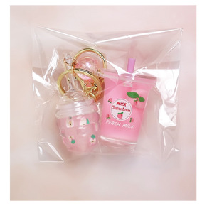 Grosir Kosmetik Label Pribadi Gantungan Kunci Lip Gloss Anak Lucu Bentuk Cangkir Jelly <span class=keywords><strong>Lipgloss</strong></span> - Product Image 3