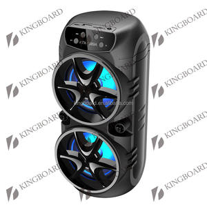 Altavoces Recargables para Fiestas KTX-1589A KTS con Luces LED de Color Cambiante, Doble Altavoz de 4 <span class=keywords><strong>Pulgadas</strong></span> - Product Image 1