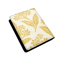 Porte-passeport multifonctionnel tropical tendance pour l'étude à l'étranger, avec rangement pour documents, idéal pour les kits d'accueil d'hôtel