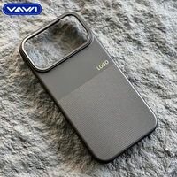 Étui de téléphone magnétique personnalisé VAWI B437 avec logo, design antidérapant et antichoc en PC pour iPhone 13 14 15 16 17 Pro Max et Samsung S26 Ultra
