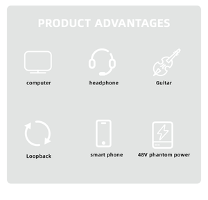 <span class=keywords><strong>Carte</strong></span> <span class=keywords><strong>Son</strong></span> Interface Audio GAX-MD23 Recordio pour Diffusion en Direct à Prix Réduit - Product Image 3