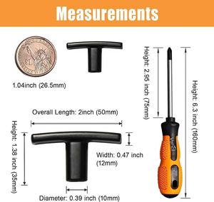 WEKIS Zinc Alloy Cabinet <b>Knobs</b> 10 Pack Single Hole Matte Black Design Bedroom Drawers <b>Dressers</b> Exterior Warehouse Kitchen - Product Image 5