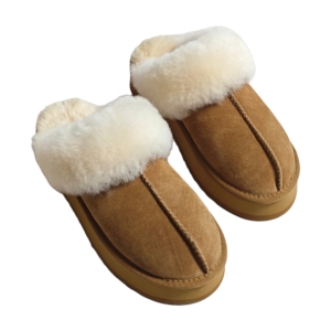 Dép bông sang trọng trong nhà có thể tùy chỉnh cho mùa thu và mùa đông Tính năng ấm áp và không thấm nước - Product Image 5