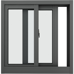 Hiện đại đôi Tempered kính phản quang trượt cửa sổ nhiệt phá vỡ cho nhà thương mại khách sạn dân cư thương mại An Ninh - Product Image 3