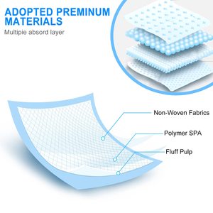 Pet Training <b>Pads</b> Super Absorbent Waterproof Cotton Puppy Pee <b>Pads</b> Disposable <b>Dog</b> <b>Pads</b> for Indoor Use - Product Image 5