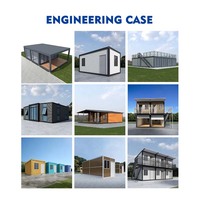 Casa Contenedor Plegable VITA de 20 pies/40 pies, Diseño Moderno, Casa Modular Prefabricada, Transpirable, para Oficina, Centro Comercial, Escuela, Taller
