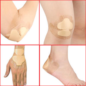 Bandages de plaie en <span class=keywords><strong>silicone</strong></span> imperméables à haute absorption pour les ulcères de jambe douloureux <span class=keywords><strong>pansement</strong></span> en mousse adhésive en <span class=keywords><strong>silicone</strong></span> avec bordure - Product Image 2