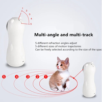 Drôle LED Automatique Chat Laser Jouet Nouvelle Mise À Niveau Réel Aléatoire Trajectoire Rechargeable Interactive Pointeur Laser Jouet Pour Chat