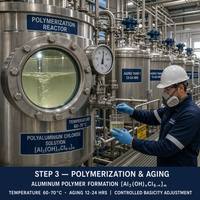 Chlorure de polyaluminium (PAC) en poudre blanche 30% qualité eau potable
