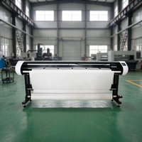 Plotter de Inyección de Tinta de Cuatro Cabezales, Máquina de Dibujo de Patrones para Prendas de Vestir, Inyección de Tinta de Alta Precisión para Prendas