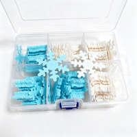 Boîte de rangement pour feuilles de papier wafer à motifs floraux, vente en gros, directement de l'usine, fourniture OEM, en stock, pour décoration de gâteaux