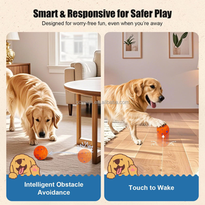 Jouet interactif <span class=keywords><strong>pour</strong></span> <span class=keywords><strong>chien</strong></span>, résistant aux morsures, balle <span class=keywords><strong>pour</strong></span> <span class=keywords><strong>chien</strong></span> en E-TPU, jouet automatique électrique <span class=keywords><strong>pour</strong></span> animaux de compagnie - Product Image 4