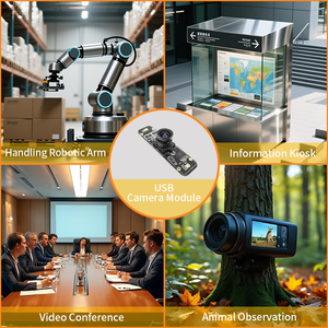 OEM IMX415โมดูลกล้อง CMOS 8MP มินิ USB 2.0พร้อม30fps 1080P 4K 60fps มุมกว้างสำหรับสมาร์ทแดชแคมพร้อม ADAS & DMS - Product Image 2