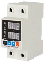 Protecteur de surtension et de sous-tension automatique sur rail DIN AC 220V DC 80-300V, stabilisateur de courant AC avec dispositif de protection contre les surintensités