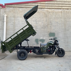 Triciclo de Carga con Motor Refrigerado por Aire y Combustible, con Capacidad de Descarga Automática para Cargas Pesadas, Superventas - Product Image 5