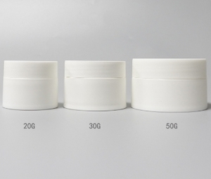 2025 botella de película de labios de crema de ojos mate de doble capa blanca personalizable producto de belleza caliente Material de embalaje tarros de plástico - Product Image 3